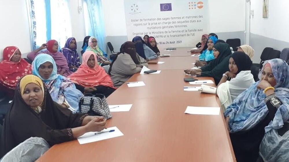 Training of regional midwives on the management of the psychological and physiological after-effects of FGM