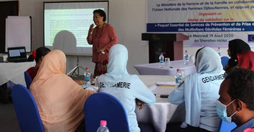 Training on the ESP for women and girls subject to violence