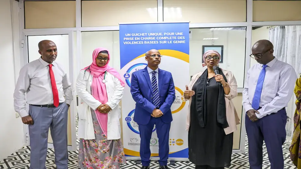 The establishment of the first GBV - One Stop Center in Djibouti