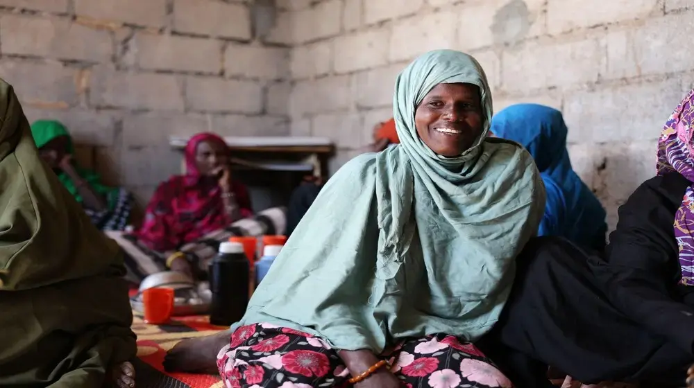 Portrait of Halima, a beneficiary of community mutuals in the Tadjourah Region.